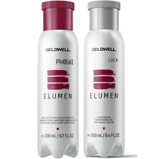 Goldwell Elumen Pure PK@all 200ml + Lock 250ml Set (Haarfarbe + Farbversieglung)
