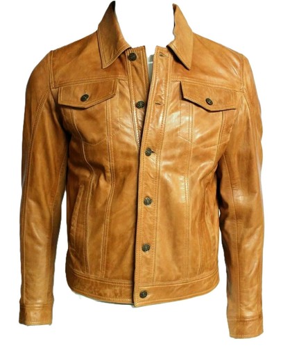 Herren echtleder hellbraun - herren,