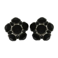 Konplott Ohrringe Ohrstecker Disco Balls schwarz Jet PP 18