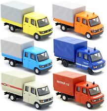 Brekina - MB Mercedes Benz L 307 D Doka Pritsche Plane T1 Bremer LKW 1:87 H0