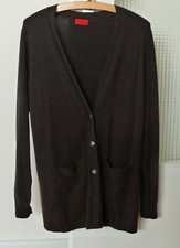PRINGLE of Scotland Strickjacke Cardigan Wolle Kaschmir Braun Gr.M 40