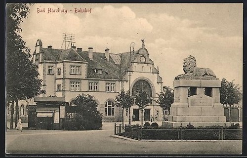 Ansichtskarte bad harzburg - bad,