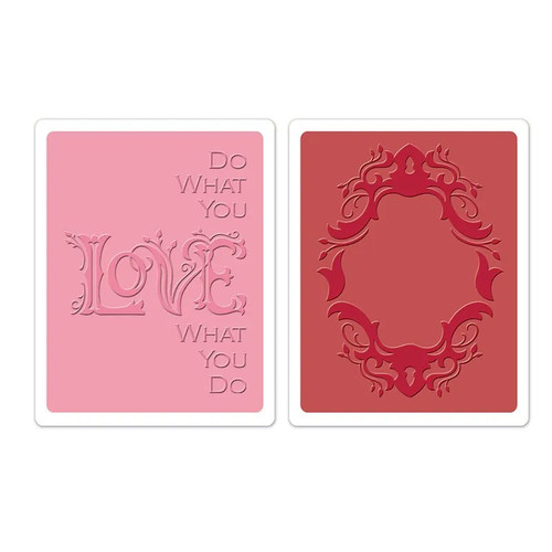 Sizzix prägeschablonen set - sizzix, prägeschablonen-set
