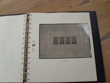 Safe Ringbinder blau u. Vordruckblätter Nr. 8 Deutsches Reich 1933-1945