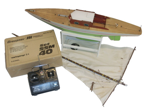 Vintage graupner collie - collie, rc