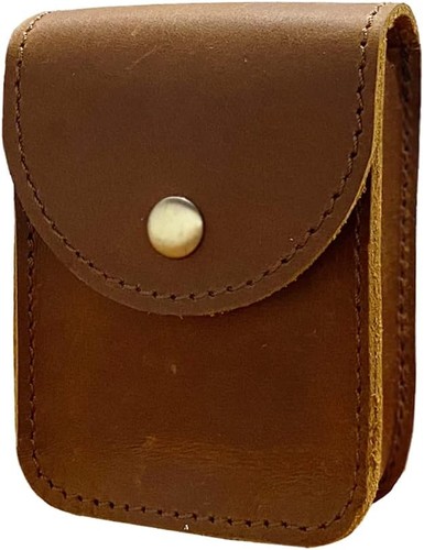 Spielkartenetui echtes leder - echtes,