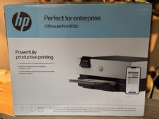 HP OfficeJet Pro 9110b Tintenstrahldrucker in Farbe Büro USB WLAN WiFi NEU