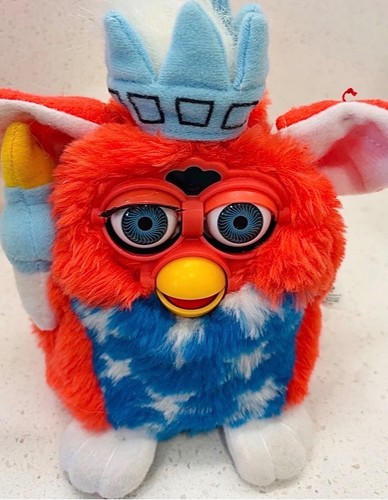 Furby 1999 statue - statue, of