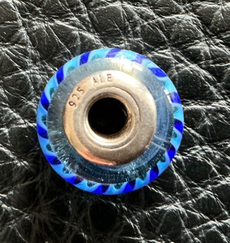 Pandora charm glasperle blue - pandora,