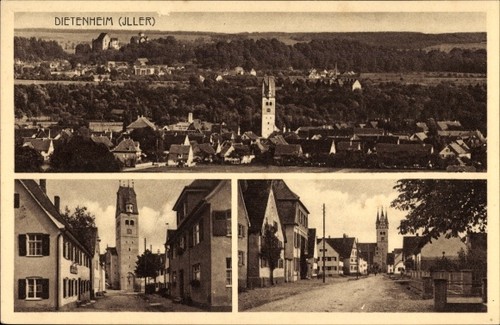 Dietenheim der iller - ak,