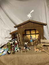 Weihnachtskrippe krippenstall - weihnachtskrippe,