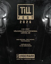 Till Lindemann Festival ticket 03.07-04.07.2026 Stehplatz Karte Open Air Concert