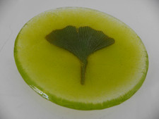 Kleine massive Glasschale