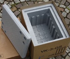 6x Styropor-Box mit