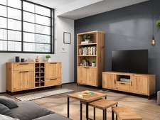 Wohnwand holz sydney wildeiche - wohnwand,