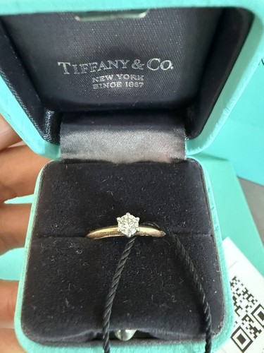 Tiffany ring 18k gold - tiffany, &