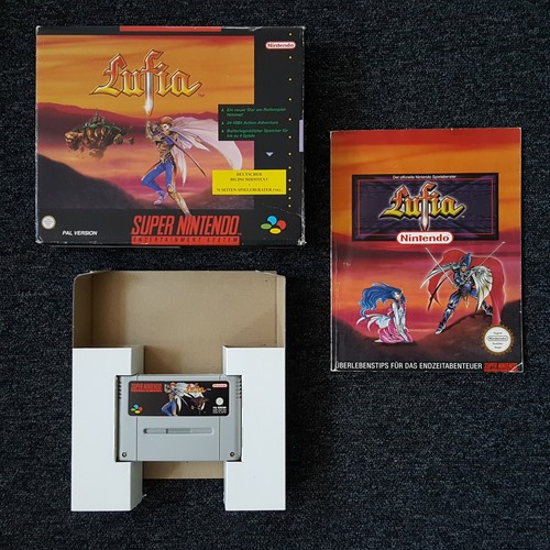 Snes lufia big box ovp - snes, mit