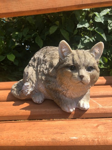 Katze figur statue deko garten - statue,