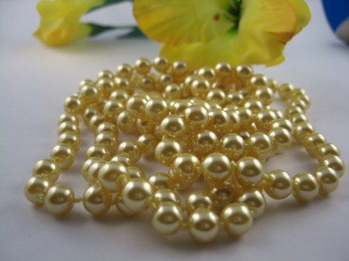 Lange perlenkette art deco - art,