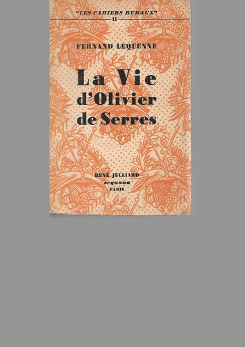 Vie olivier serres - de,