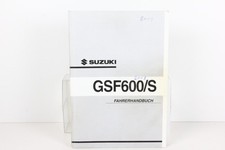 Suzuki GSF600/S Bandit Betriebsanleitung Fahrerhandbuch K2 Modell 2002