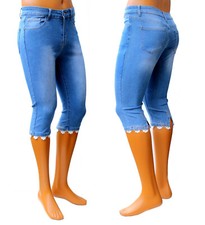 Damen capri jeans - damen, 3/4