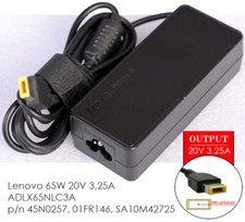 NETZTEIL LENOVO 65W 20V 3,25A FÜR S431 S440 S531 S540 ULTRABOOK M738