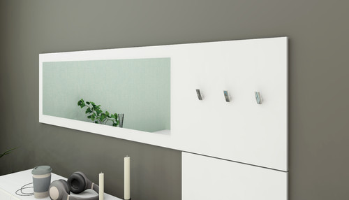 Wandgarderobe spiegelpaneel - wandgarderobe,