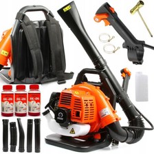 Benzin Laubbläser rückentragbar Rückenlaubbläser Rücken Laubgebläse + 300ml Öl