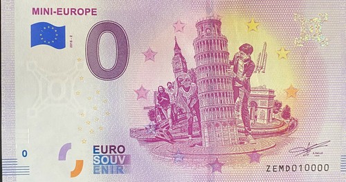 Schein euro mini - schein, 0