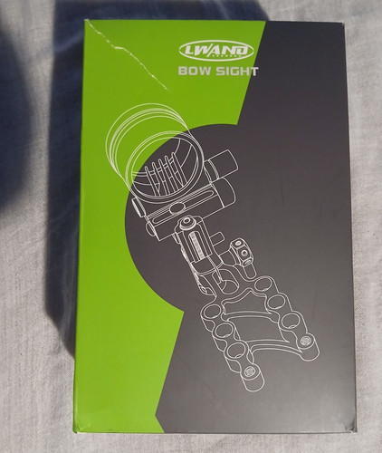Lwano bow sight - scope, 1-pin