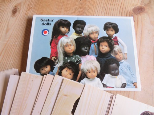Vintage sasha puppe - set, mit