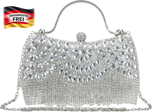Glitzer clutch - glitzer,