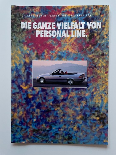Bmw prospekt katalog - 3er, e36