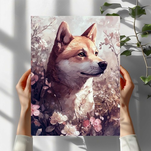 Anime hund premium poster - anime,
