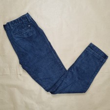 Tommy Hilfiger Herren Cordhose Cord Jeans W32 L34 Slim Fit Stretch Blau