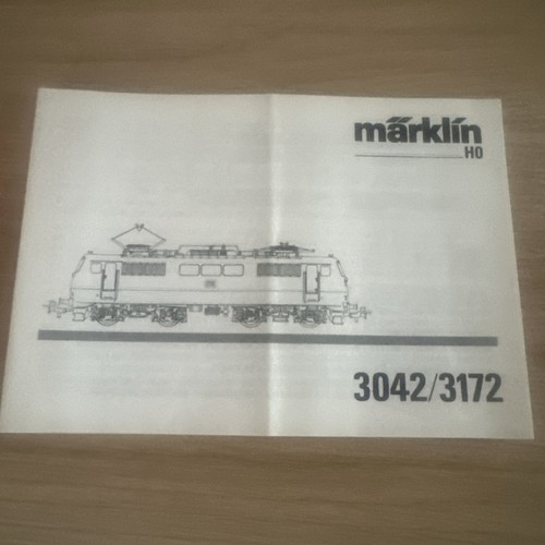 Märklin 3042 3172 - ho, 3042/3172