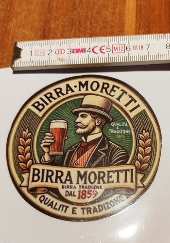 Birra moretti retro - retro, brauerei