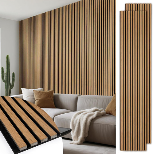 Akustikpaneele holz 240x60cm - holz,