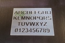 Schablone alphabet - a5,