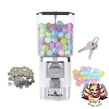 NEU SHIOSH Weiß Gachapon Automat 25-35mm 100 Token 200 Kugeln