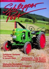 1) Schlepper Post 06/2007 - Deutz 11er in einer selt - Henschel Motoren in Schl