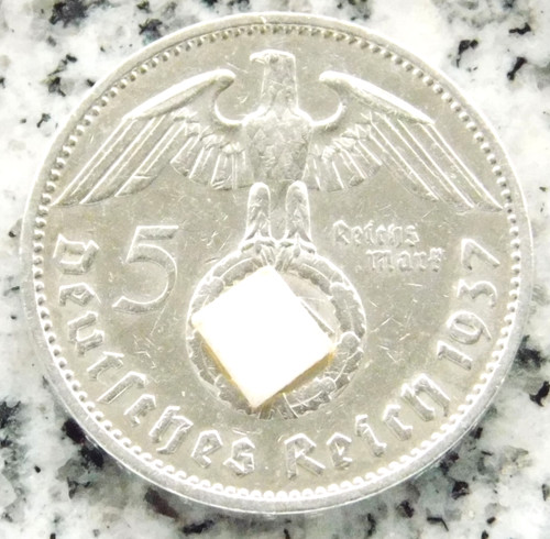 Reichsmark 1937 hindenburg - 5, a