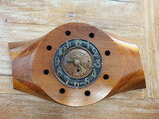 Fliegeruhr / Kaminuhr aus Flugzeug Propeller gefertigt, , massiv, sehr selten