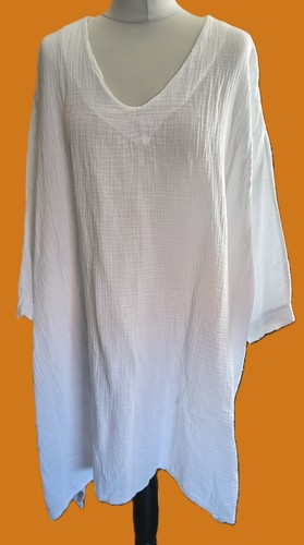 Musselin oversize shirt - musselin,
