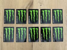 10x Monster Energy Kralle Aufkleber Sticker Grün 11x8cm Tuning Auto Racing NEU