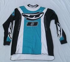    JT Racing MX Hemd Shirt  Classic Motocross Retro Vintage weis Gr.M