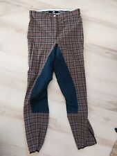 Pikeur REITHOSE Vollbesatz Damenreithose Kariert 84 Ca. SM 38 40