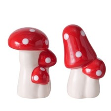 4 STK Fliegenpilze Dolomit 5cm