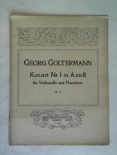 Konzert Nr. 1 in A moll für Violoncello und Pianoforte Op. 14